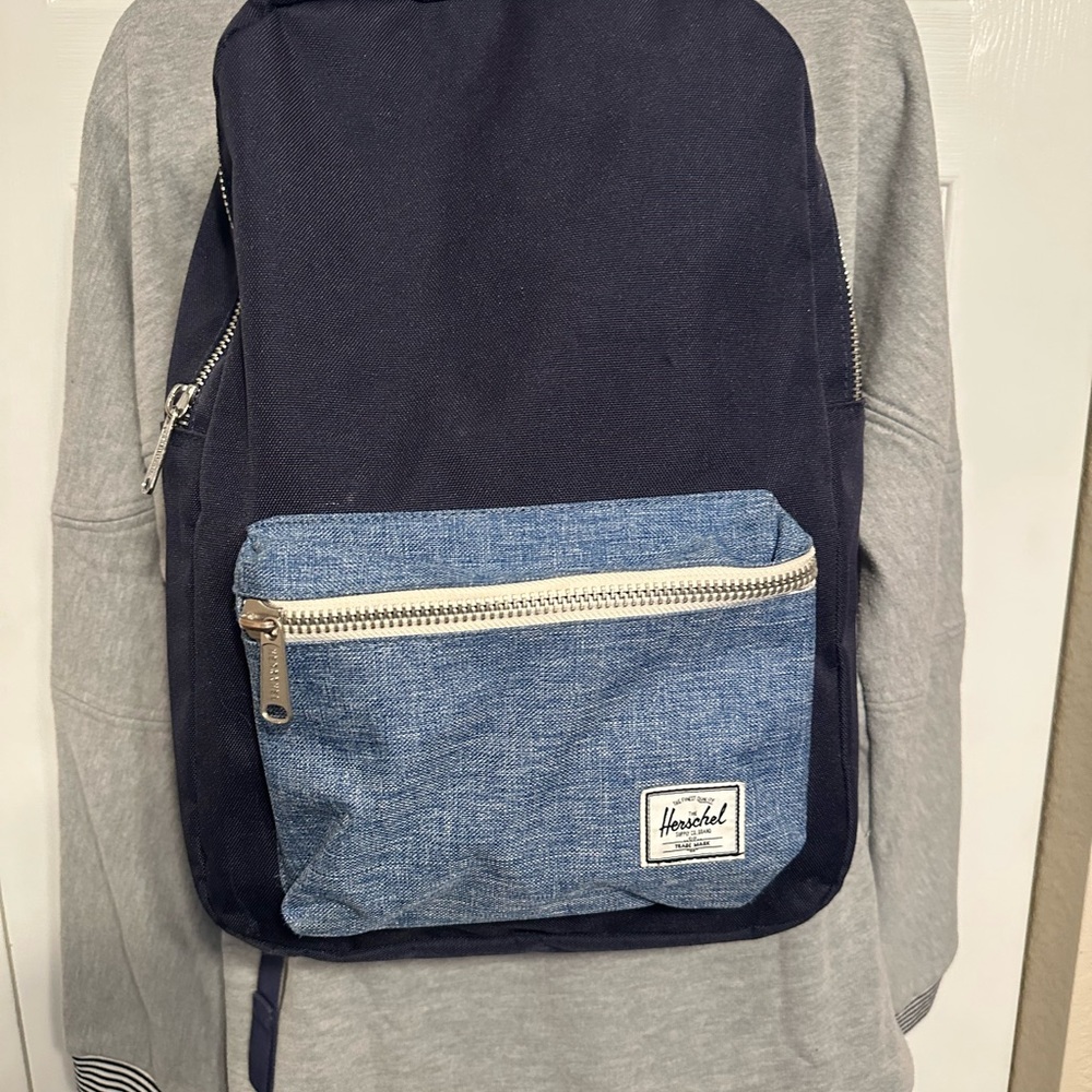 Herschel Supply Company Blue Backpack Functional Style